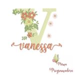 Matriz de Bordado - Nome Vanessa