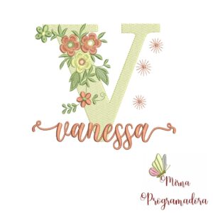 Matriz de Bordado - Nome Vanessa