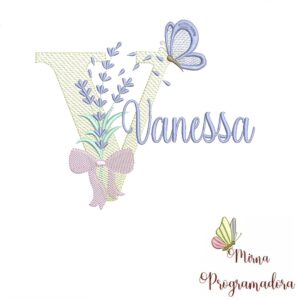 Matriz de Bordado - Nome Vanessa