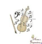Matriz de Bordado - Coleção Instrumentos Musicais - Imagem 3