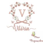 Matriz de Bordado Nome Vitória