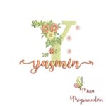 Matriz de Bordado - Nome Yasmin