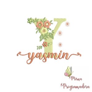 Matriz de Bordado - Nome Yasmin