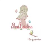Matriz de Bordado Ana Carolina bailarina