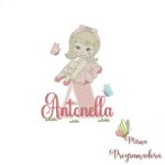 Matriz de Bordado Antonella bailarina