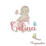 Matriz de Bordado Celina bailarina