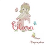 Matriz de Bordado Clara bailarina