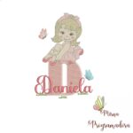 Matriz de Bordado Daniela bailarina