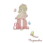 Matriz de Bordado Diana bailarina