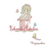 Matriz de Bordado Eduarda Karoline bailarina