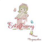 Matriz de Bordado Estefhany bailarina