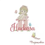 Matriz de Bordado Hadassa bailarina
