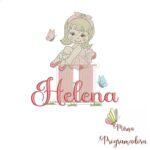 Matriz de Bordado Helena bailarina