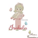 Matriz de Bordado Isabela bailarina