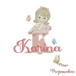 Matriz de Bordado Karina bailarina