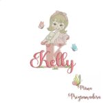 Matriz de Bordado Kelly bailarina