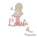 Matriz de Bordado Larissa bailarina