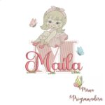 Matriz de Bordado Maíla bailarina