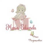 Matriz de Bordado Maria Eduarda bailarina