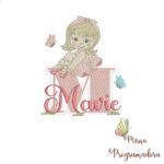 Matriz de Bordado Mavie bailarina