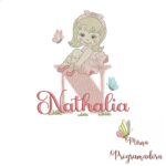 Matriz de Bordado Nathalia bailarina