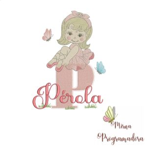 Matriz de Bordado Pérola bailarina