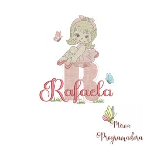 Matriz de Bordado Rafaela bailarina