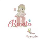Matriz de Bordado Renata bailarina