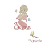 Matriz de Bordado Serena  bailarina
