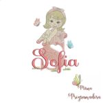 Matriz de Bordado Sofia bailarina