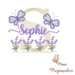 Matriz de Bordado Jardim Lavanda Sophie