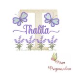 Matriz de Bordado Jardim Lavanda Thalita