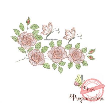 matriz-de-bordado-Flores-Rosas-Raminho