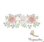 Matrizes de Bordados Coleção Flores em Rosas da Mirna - Imagem 12