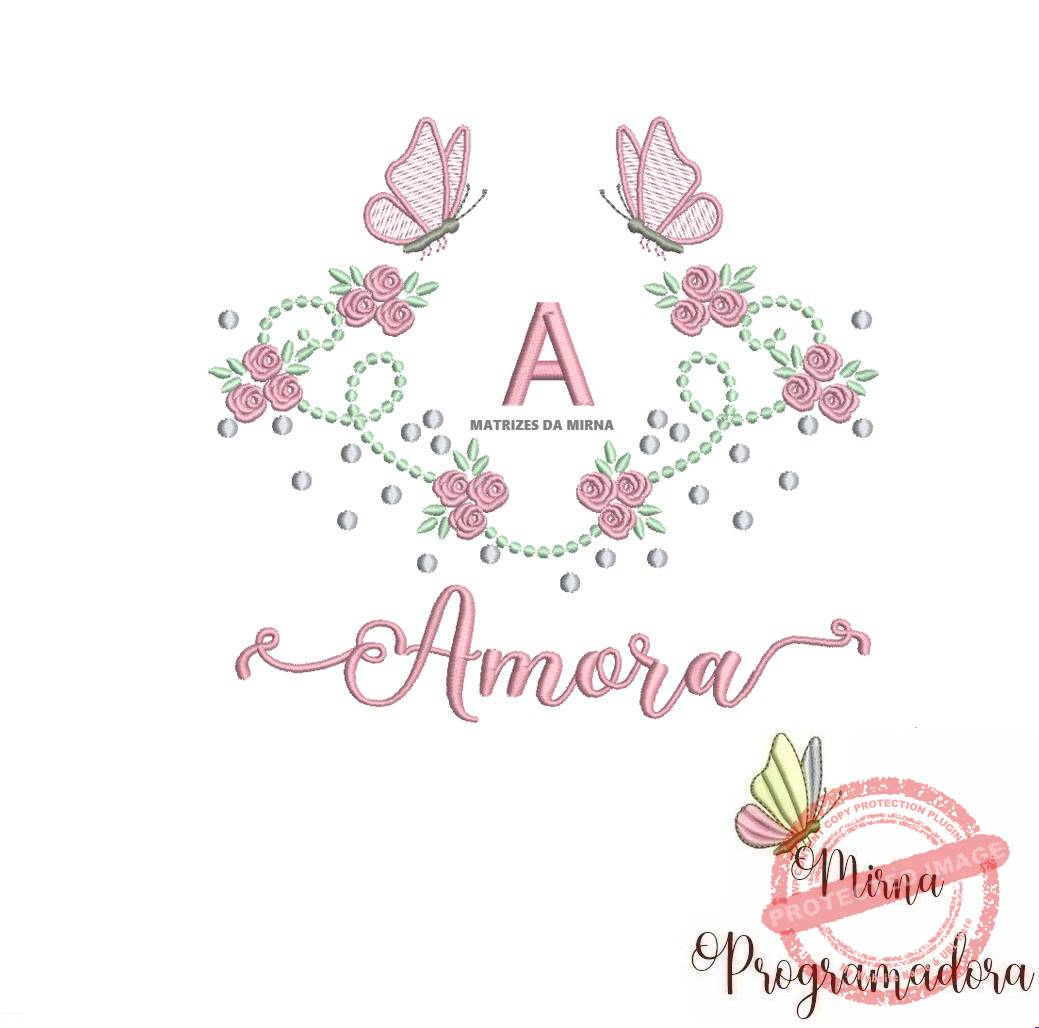 matriz de bordado amora matriz de bordado amora - Imagem 1