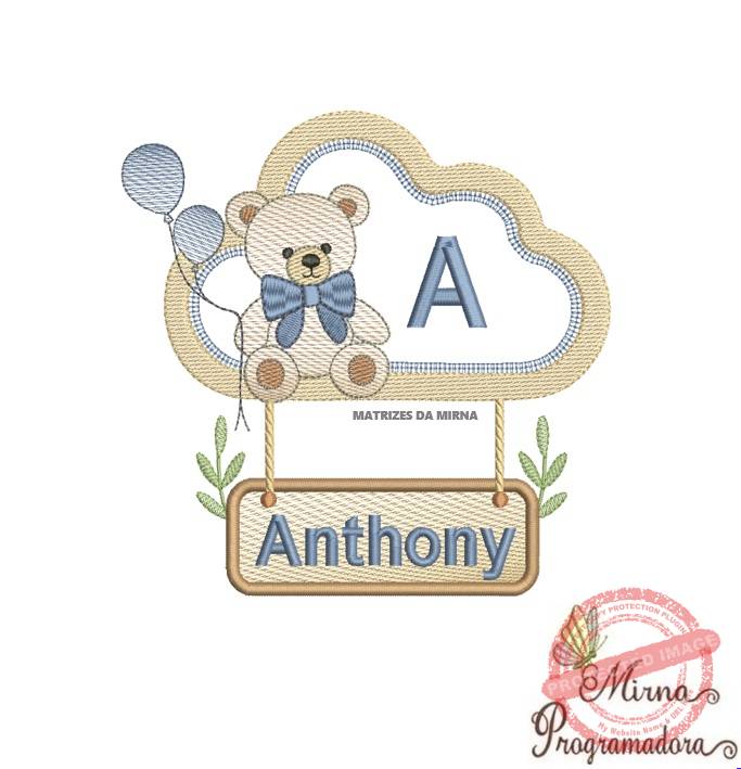 matriz de bordado anthony matriz de bordado anthony - Imagem 1