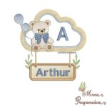 matriz de bordado arthur