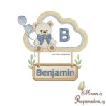 matriz de bordado benjamin