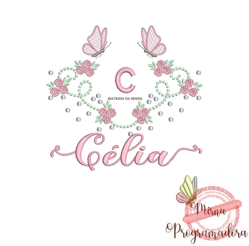 matriz de bordado celia matriz de bordado celia - Imagem 1