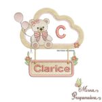 matriz de bordado clarice