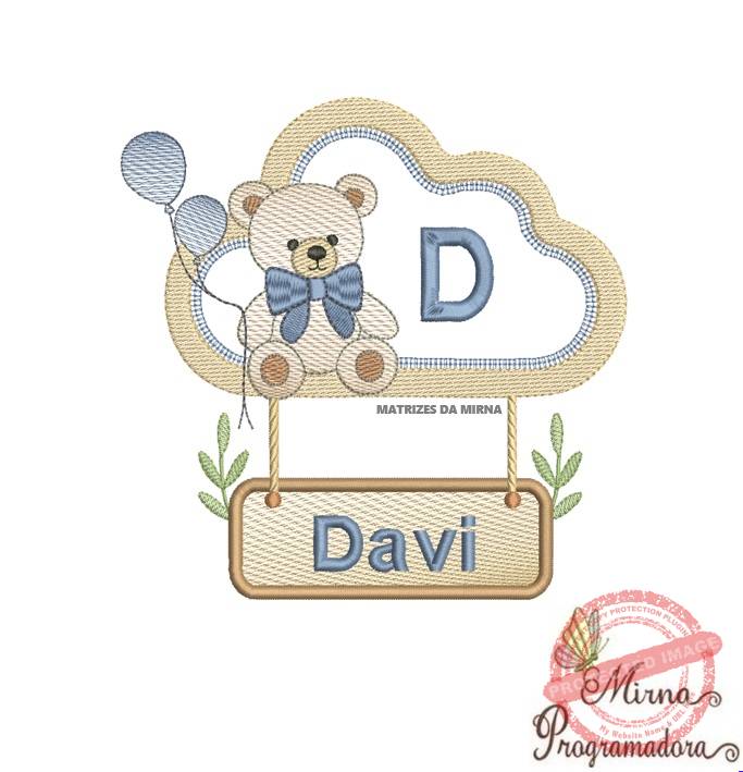 matriz de bordado davi matriz de bordado davi - Imagem 1