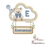 matriz de bordado emmanuel
