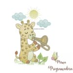 matriz-de-bordado-girafinha-trombone-1