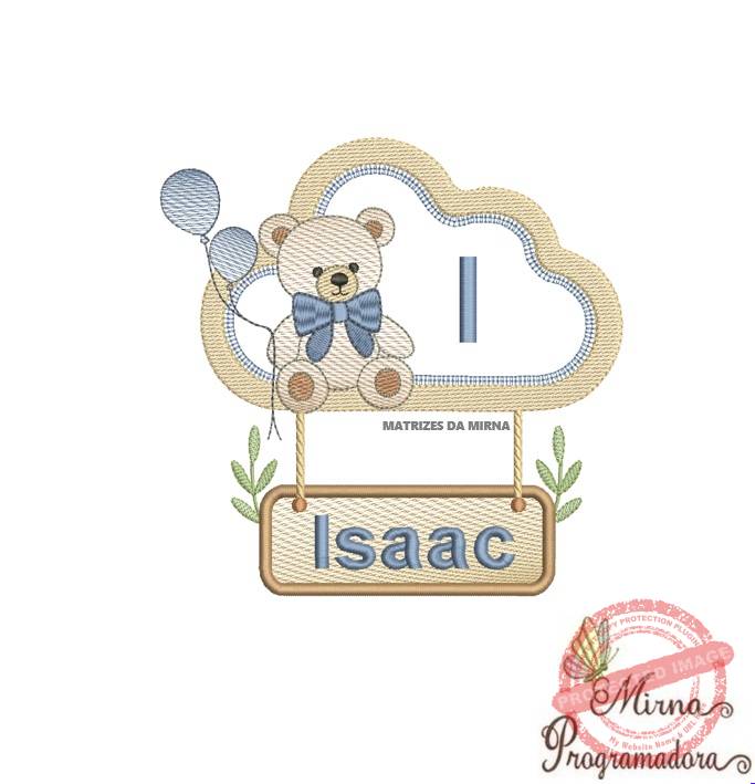 matriz de bordado isaac matriz de bordado isaac - Imagem 1