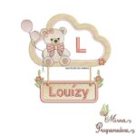 matriz de bordado louizy