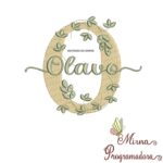Matriz de Bordado Nome Olavo