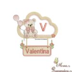 matriz de bordado valentina