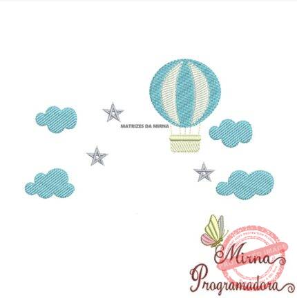 matriz-de-bordado-balao-nuvens-estrelas
