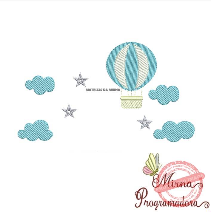 matriz de bordado balao nuvens estrelas matriz-de-bordado-balao-nuvens-estrelas