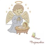 matriz-de-bordado-anjo-com-jesus